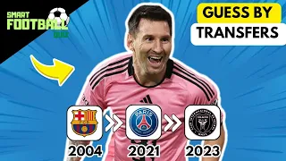 GUESS THE PLAYER BY THEIR TRANSFERS - 2024 EDITION | SMART FOOTBALL QUIZ 2024