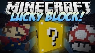 Minecraft | LUCKY BLOCK! (Thousands of Random Possibilities!) | Mod Showcase