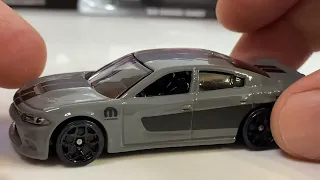 (4/5) ‘15 DODGE CHARGER SRT. Hot Wheels Serie MOPAR. #Unboxing #diecast.