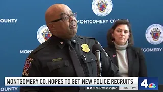 Montgomery Co. Police Offering $20K Signing Bonus, Hopes to Attract New Recruits | NBC4 Washington