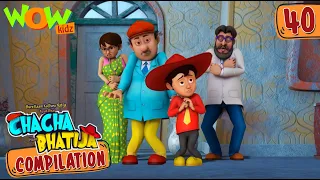 Chacha Bhatija | Compilation 40 | Funny Animated Stories | Wow Kidz