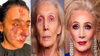 Top 15 Makeup For Older Women Compilation!Mature Skin Granny Makeup Transformations Before and After