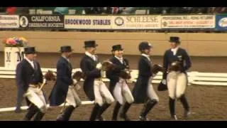 World Class Dressage Stick Horse Quadrille 2011