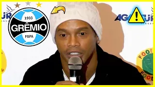 💥😨Soltou o VERBO! Se liga no que RONALDINHO falou sobre o grêmio, NÃO ACREDITO ! noticias do GRÊMIO