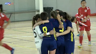 Resum Catalunya infantil femení - Comunitat de Madrid (Campionat d'Espanya de Futbol Sala)