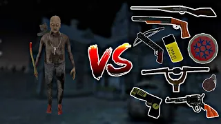 Grandpa VS All weapons (All Granny chapter)