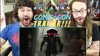 AQUAMAN - Official TRAILER 1 REACTION!!!