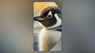 Ever Hungry Penguin Chicks | Vertical Video