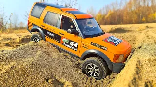 LAND ROVER DISCOVERY test drive SAND RACING | RC Car | Wilimovich