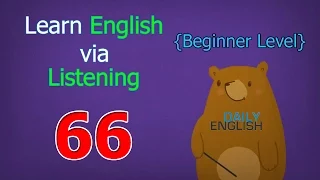 Learn English via Listening Beginner Level | Lesson 66 | Spring