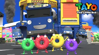 Rescue the rainbow donuts | RESCUE TAYO | Tayo Rescue Team Song l Rescue Truck l Tayo the Little Bus