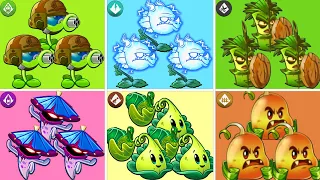 PvZ2 - 6 New Best Plants Battlez - Who Will Win ? Plant vs Plant