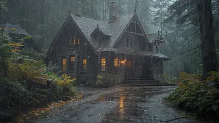 Sleep Well After 5 Minutes & Enjoy The Sound Of Heavy Rain In The Forest | Rain Sounds For Sleeping