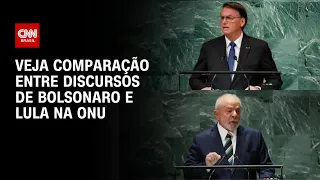 Veja comparação entre discursos de Bolsonaro e Lula na ONU | CNN 360º