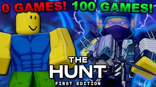 I Played ALL 100 Games In The Roblox Hunt Event... Here's What Happened!