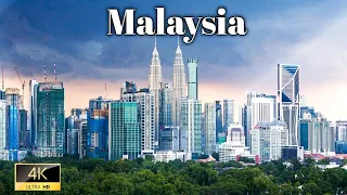 Malaysia 4k - Kuala Lumpur 4k - Scenic Relaxation Film With Calming Music - 4k Relaxation Scene