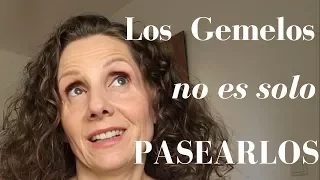 Crianza de gemelos: no es solo pasearlos