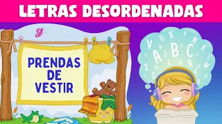 Juego de las palabras 🧐  | Letras desordenadas | Juego educativo para niños