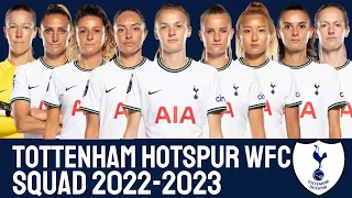 TOTTENHAM HOTSPUR FC WOMEN Squad 2022/23 | TOTTENHAM HOTSPUR WFC | WSL
