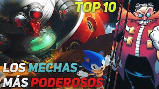 [Top 10] Los Mechas Más Poderosos del Dr. Ivo "Eggman" Robotnik | Ryuko Shion