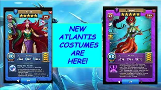 🏆ATLANTIS Portal Summons - 107 Pulls for Atlantis Costumes! Has my luck run out?! 🙈🙈😱