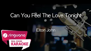 [SingVana 노래방]  Can You Feel The Love Tonight - Elton John / SingVana Karaoke