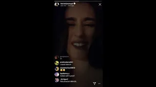 Lauren Jauregui FULL IG LIVE!! 01/08/19