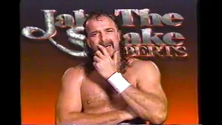 Jake Roberts Promo on Mr. Madness (11-24-1991)