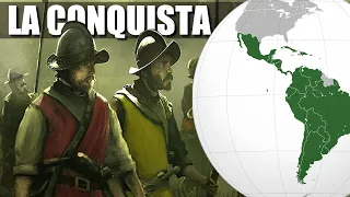 🌎El Descubrimiento de América Cristóbal Colon 1492  Historia - El Encuentro entre 2 Mundos.