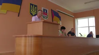 Звіт Юрія Воропая перед звільненням з посади директора Ставищенської лікарні