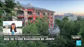 Informe desde Kiev: 11.000 personas son evacuadas de Járkiv en medio del asedio ruso • FRANCE 24