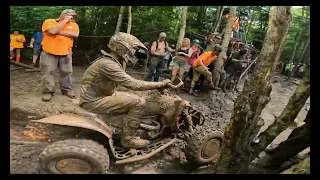 [74.69] 2022 SNOWSHOE GNCC ROUND 09 - PRO ATV HIGHLIGHTS FROM HOWARD'S HOLE - GOPRO HERO 10