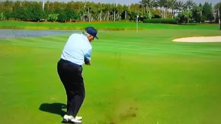 Lee Trevino - The "Burning Wedge" at 74 Years Old - Awesome !