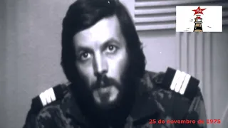 Intervenção do Capitão Duran Clemente em 25 de novembro de 1975