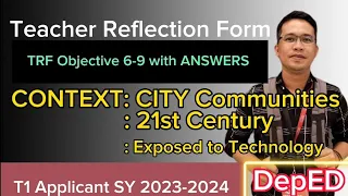 How to get 25 points in Teacher Reflection Form | Objectives 6-9 with a sample Answer