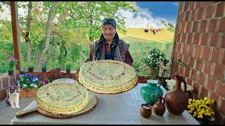 Taste of the Village. Cooking Afarar with Greens and Stuffed Tomatoes with Vegetables.