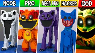 LEGO ALL Characters in Poppy Playtime Chapter 3 (Collection №4) : Noob, Pro, HACKER! / (Poppy Playt)