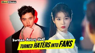 Korean Actors That Turned HATERS Into FANS