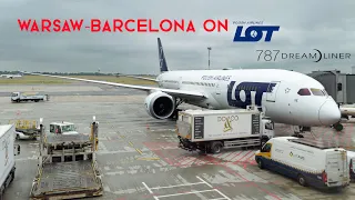 TRIPREPORT | LOT - Premium Economy | Warsaw Chopin - Barcelona El Prat | BOEING 787-9 Dreamliner