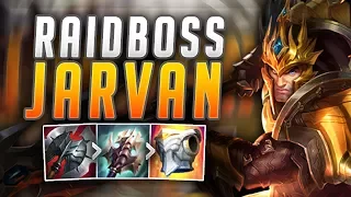 THIS RAIDBOSS BUILD MAKES JARVAN SO BUSTED! RAIDBOSS JARVAN GAMEPLAY SEASON 7 (LoL Best Moments)