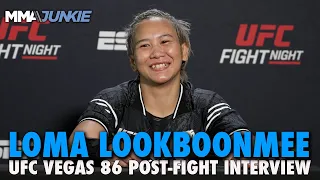 Loma Lookboonmee Makes Case For Atomweight Division, Thinks She's Undersized | UFC Fight Night 236
