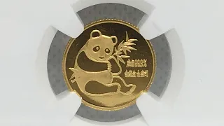 1982 1/10oz Gold China Panda