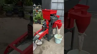 Multifunctional rice milling machine with flour mill