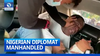 Viral Video: Nigerian Diplomat Manhandled By Indonesian Immigration Officials