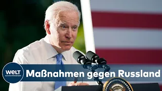 SORGE VOR RUSSLAND-EINMARSCH: US-Präsident Biden kündigt Maßnahmen-Paket an