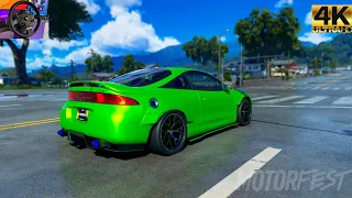 Mitsubishi Eclipse GSX - The Crew Motorfest ( Steering Wheel Gameplay )