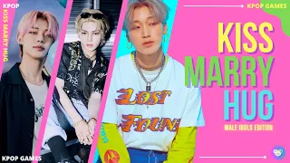 KPOP GAME | KISS MARRY HUG - Male Idols