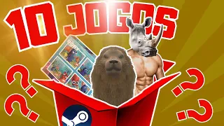 comprei 10 jogos ALEATORIOS sem SABER como eram :D