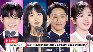 60th Baeksang Arts Awards 2024 Winners Full List