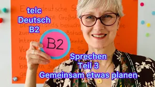 B2 | telc - mündlicher Teil 3 | Gemeinsam etwas planen | Senioren in der Großstadt | Deutsch lernen